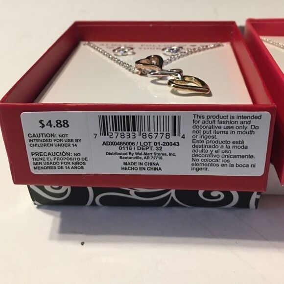 Bundle Sale 3 for $15 | New Walmart Necklace Earring Set x 2 - Picture 10 of 13